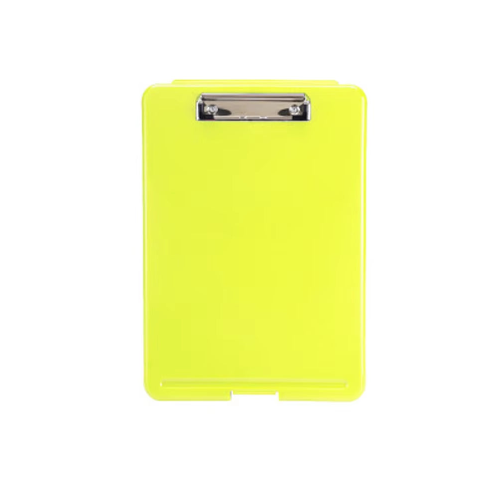 A4 Clipboard Box File Durable Waterproof Document Filing Storage Case Office Supplies